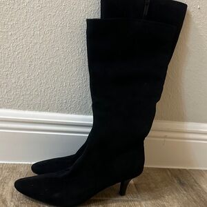 Chic Black Women's Heeled Boots